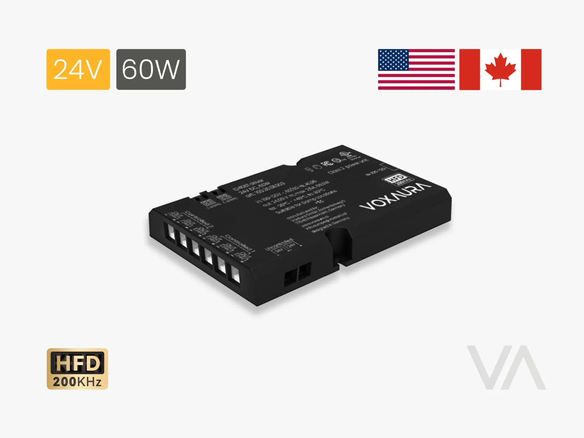 [ID4061 Integrated Driver, 24V/60W, HFD] 100.30.01.003 ID4061 Integrated Driver