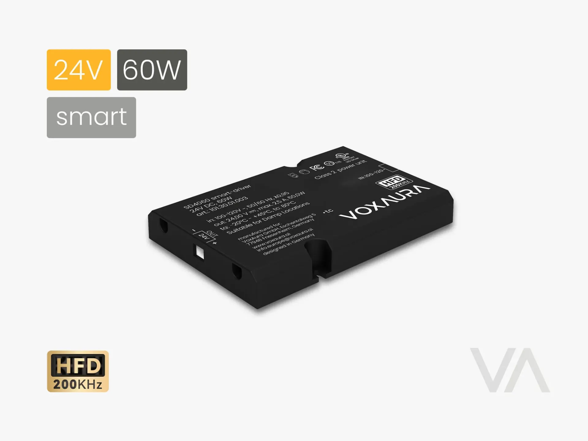 [SD4060 Smart Driver, 24V/60W, HFD] 101.30.01.003 SD4060 Smart Driver