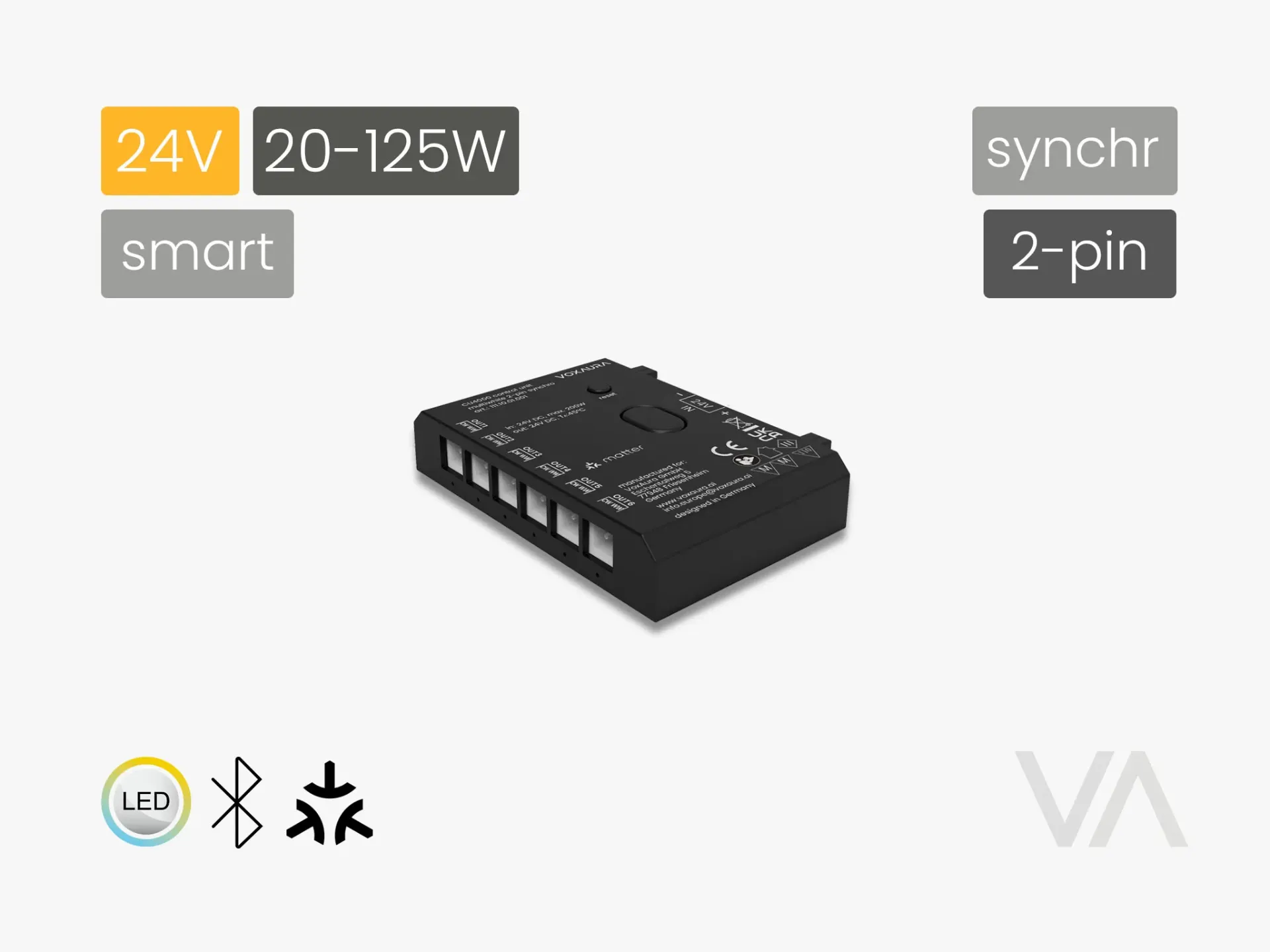 [CU4000 Control Unit, 24V, MW (2-pin), synchro] 111.10.01.001 CU4000 Control Unit