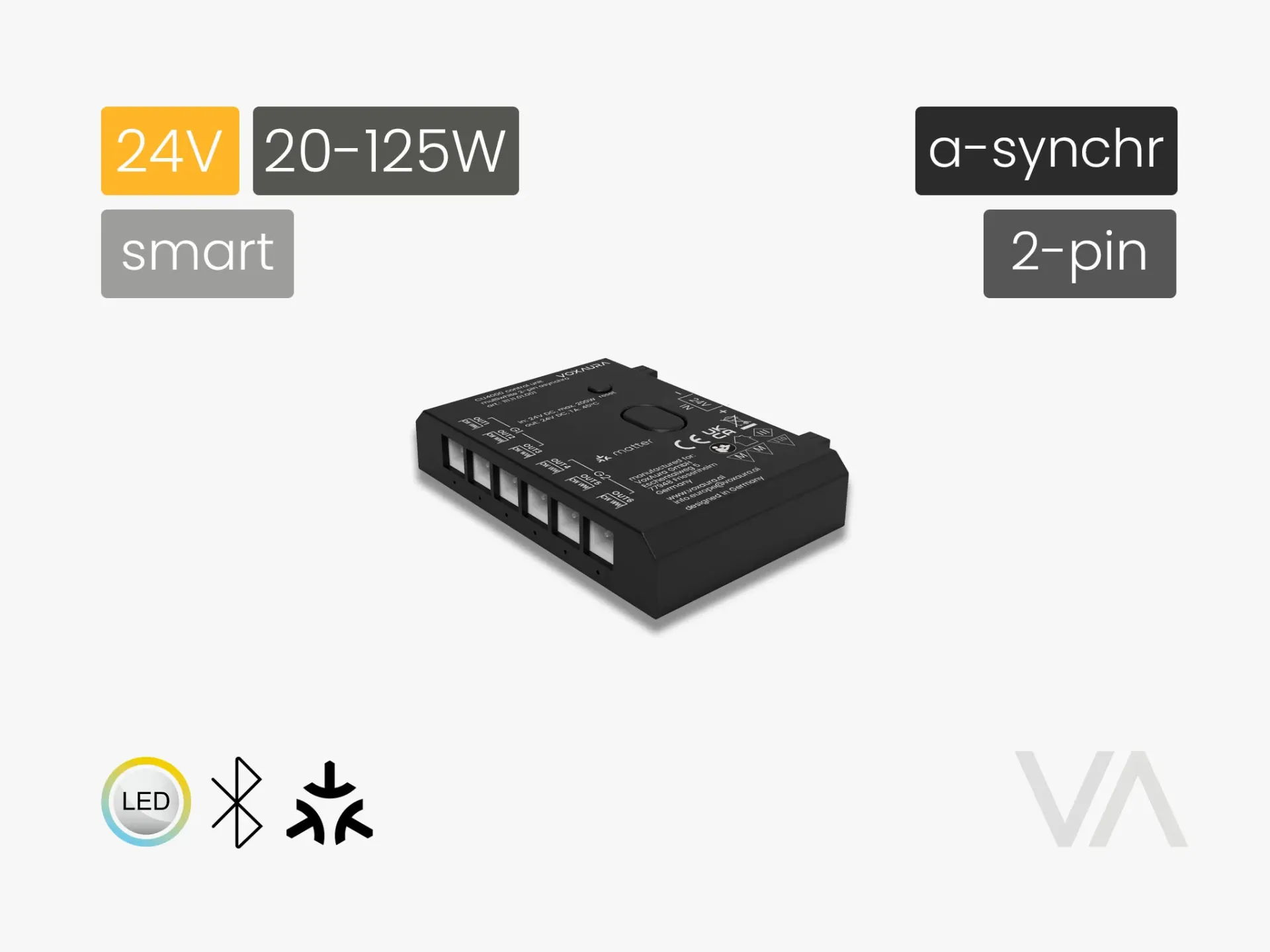 [CU4000 Control Unit, 24V, MW (2-pin), asynchro] 111.11.01.001 CU4000 Control Unit
