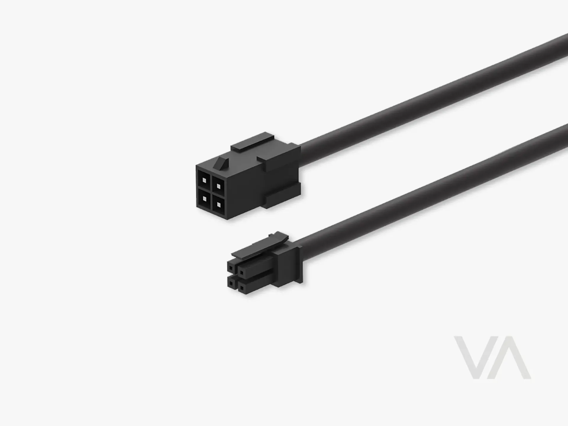 [EC3000 Extension Cable, 4-pin, 24V, 2m] 150.99.01.002 EC3000 Extension Cable