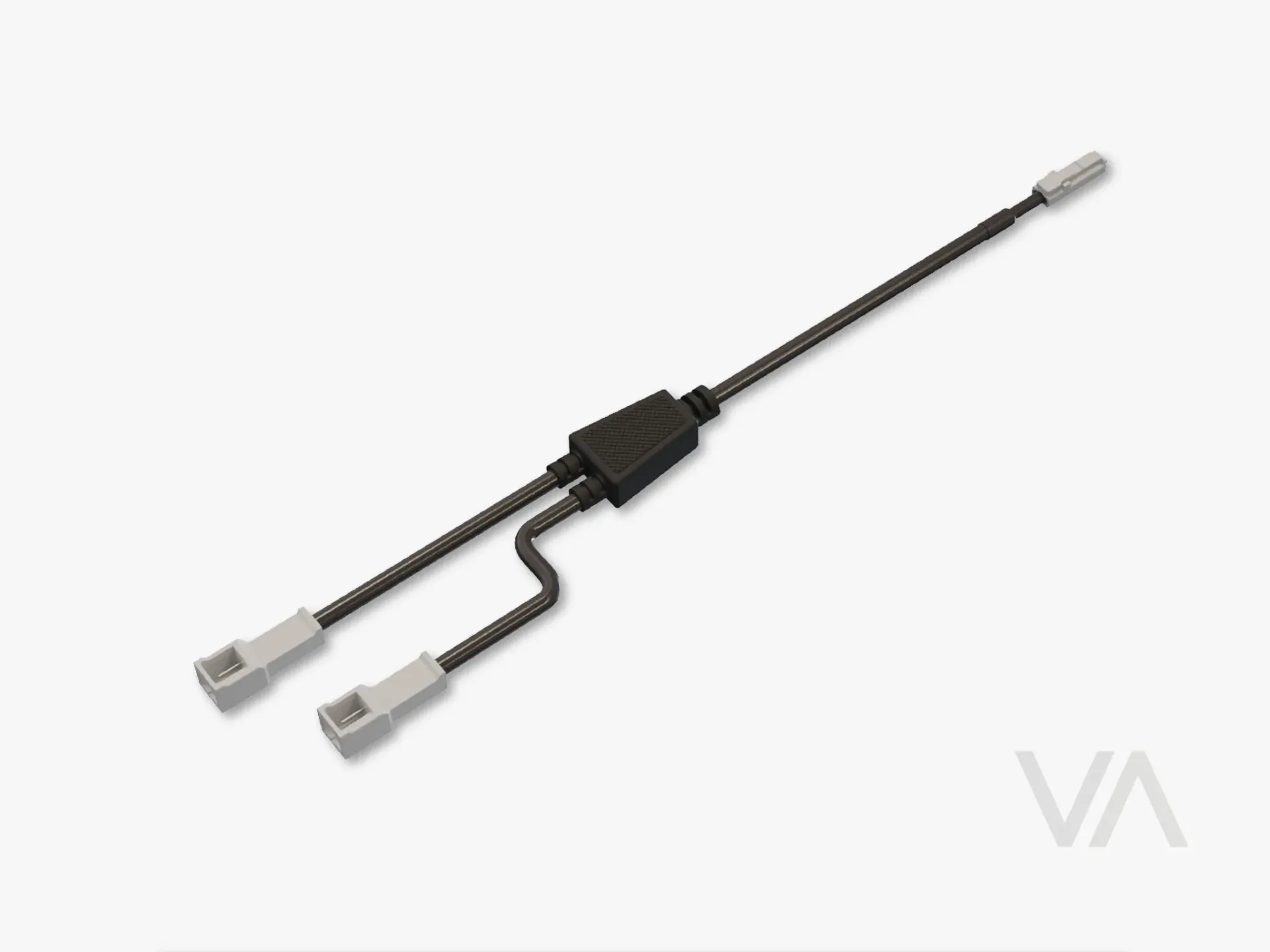 [EC3001 Extension Cable 2-way, 2-pin, 24V, 2m] 150.99.01.003 EC3001 Extension Cable 2-way