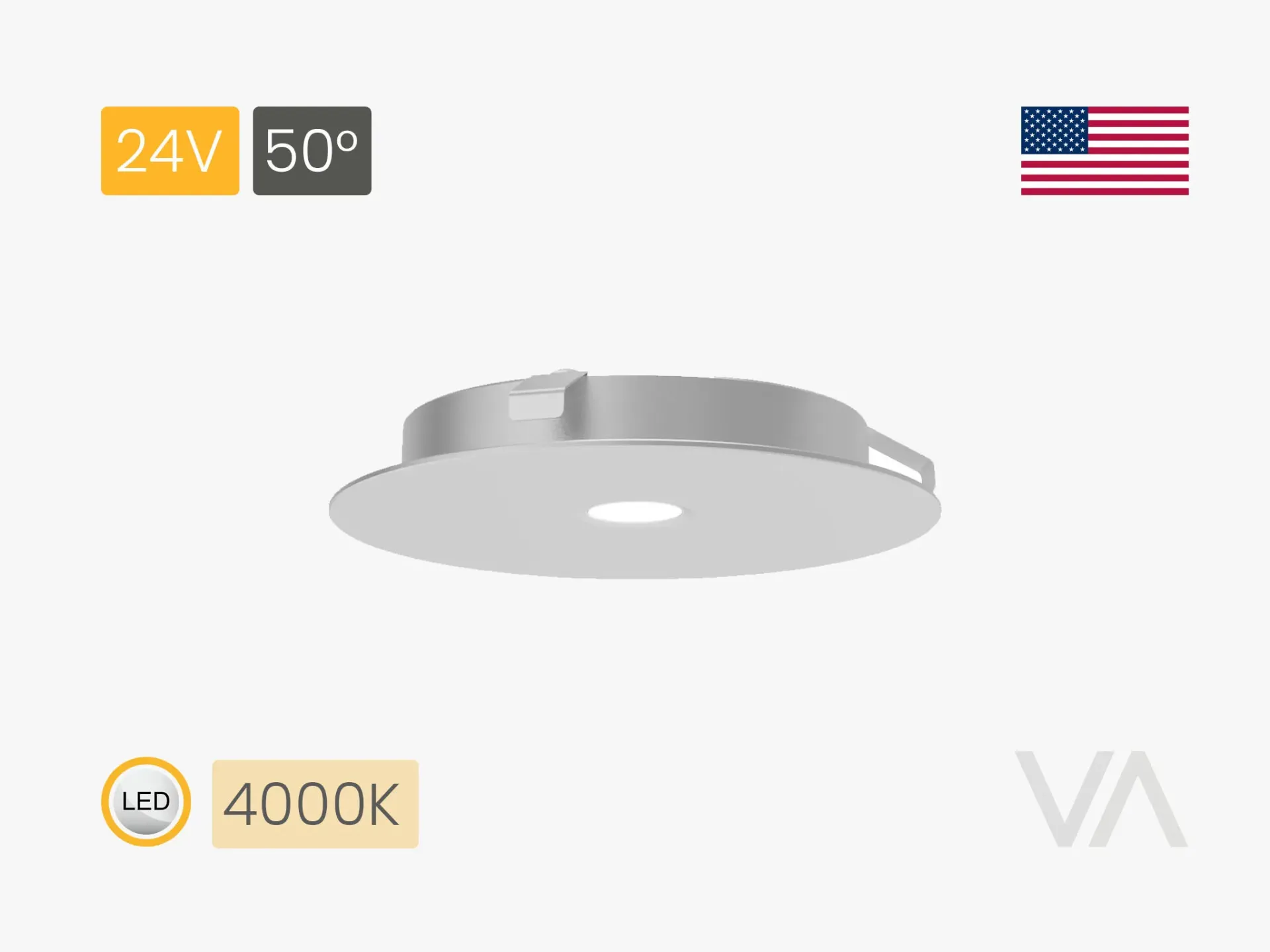 [Downlight, SL4007, 24V/3W, MC,DIA 75 mm] 203.30.22.011 Downlight