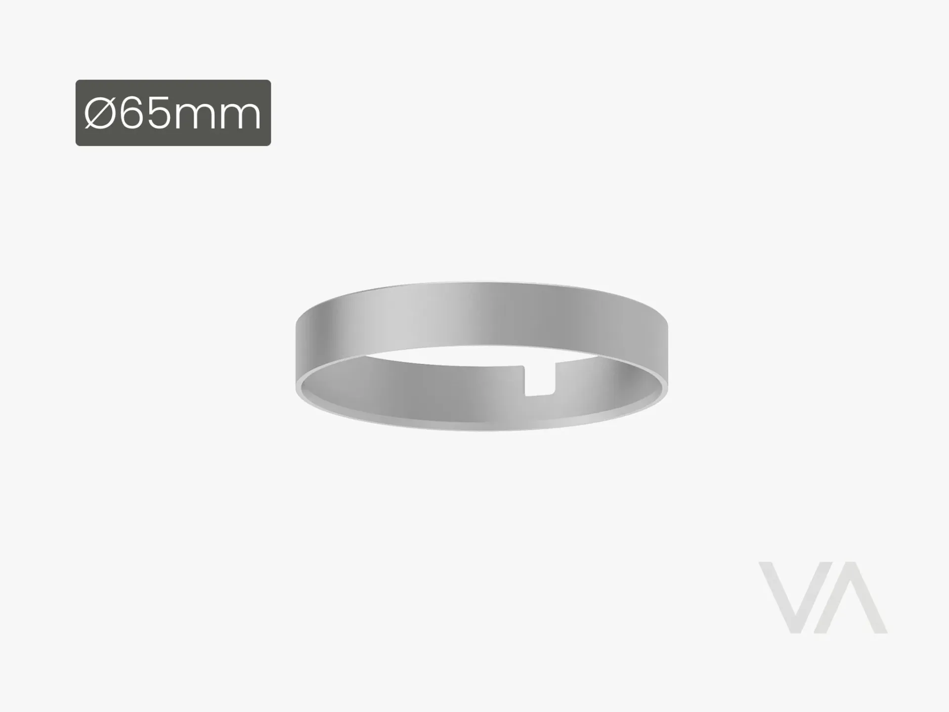 [SH3004 Base for surface mounting, DIA 65 mm] 208.99.22.008 SH3004 Base for surface mounting