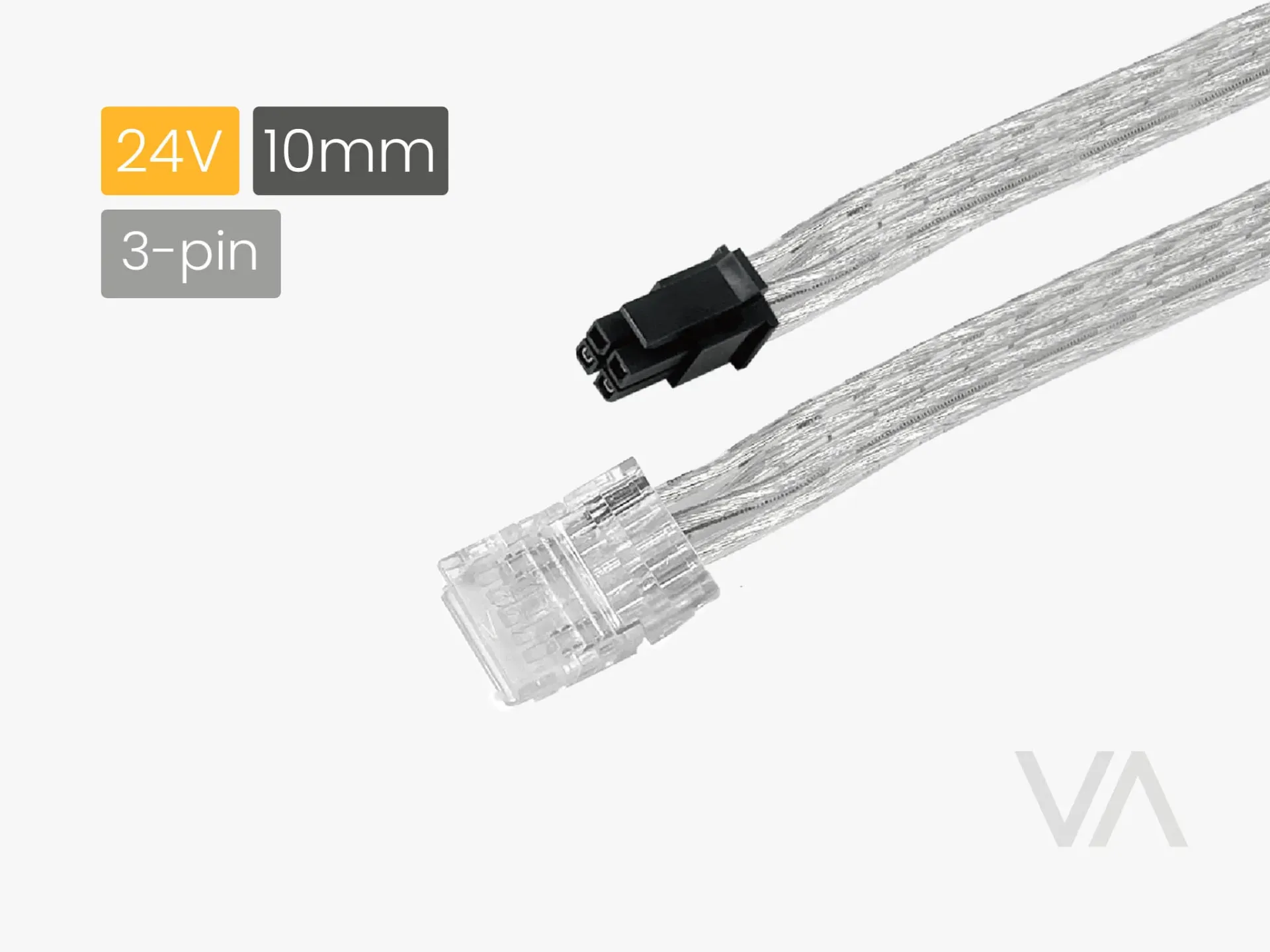 [LC4050 Connecting Cable, 3-pin, 10mm, 24V] 209.19.00.007 LC4050 Connecting Cable